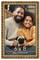 6x8 Gold with Black Wood Picture Frame - UV Acrylic, Foam Board Backing, Hanging Hardware